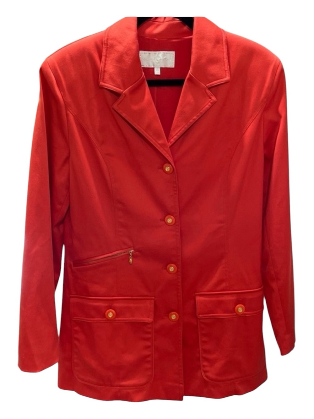 St John Women's Blood Orange Jacket - Size M